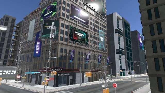 Hub City, a DOmisfits metaverse world